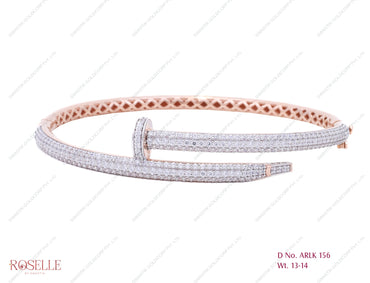 Roselle Rose Gold Ladies Bracelet – ARLK 156