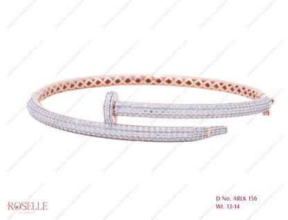 Roselle Rose Gold Ladies Bracelet – ARLK 156