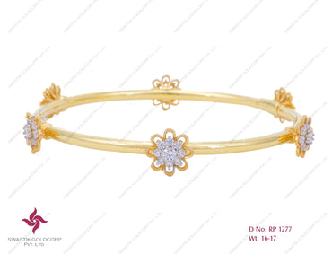 Swastik`s Round Pipe Bangle – RP 1277
