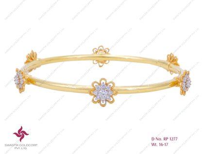 Swastik`s Round Pipe Bangle – RP 1277