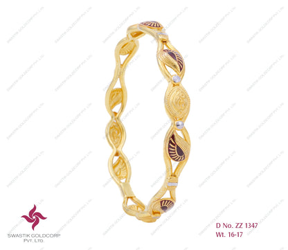 Swastik ZigZag Bangle – ZZ 1347