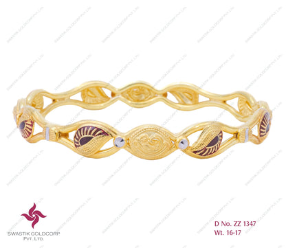 Swastik ZigZag Bangle – ZZ 1347